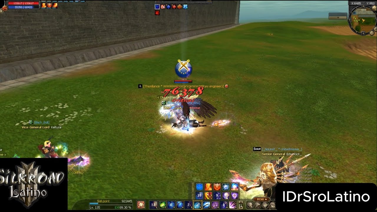 PvP Blader Force (IDrSroLatino) VS  (Montezuma) Nuker Spear Hibrido Ice Force Silkroad Latino