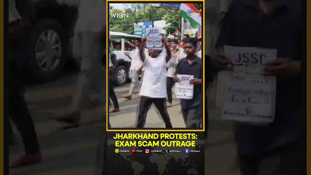 Jharkhand Exam Controversy Escalates; Thousands of Students Take to Streets|  WION Shorts