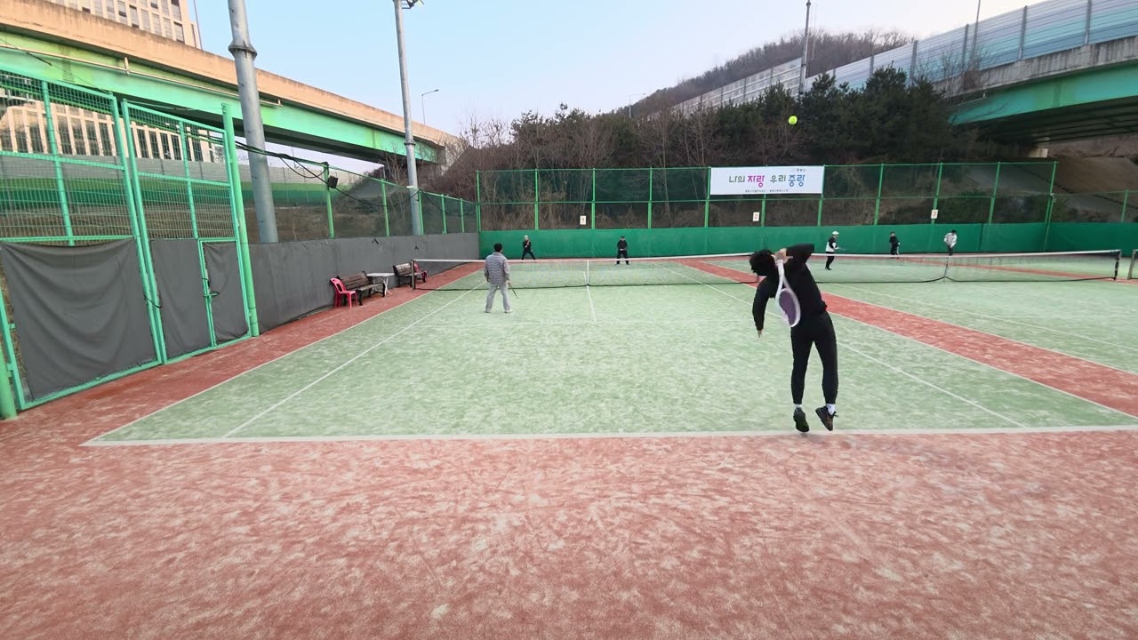 26.02.21 테니스 복식 중랑구립 4경기