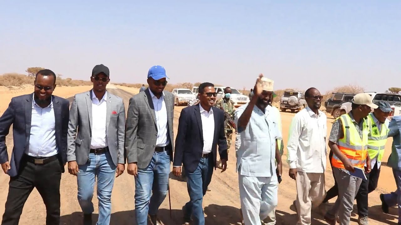 Wasiirka H.guud Puntland Ayaa Kormeer Ku Tagay Wadada Isku Xidha Burtinle Iyo Jalam