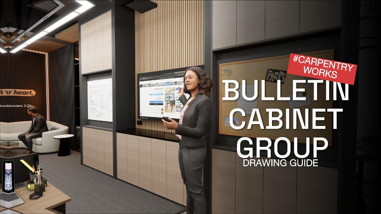 🎥 PVGC Carpentry Works | Bulletin Cabinet Group Drawing Guide 🔨📐