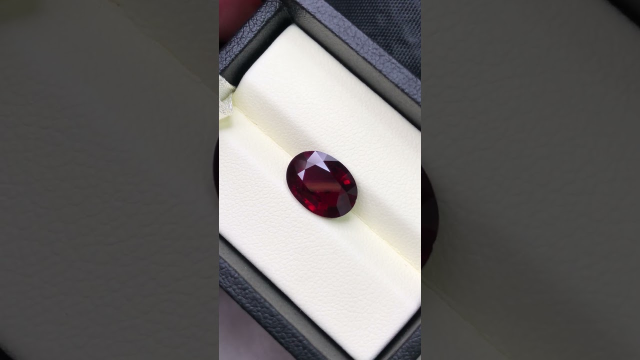 Natural Ruby (Vivid Red Pigeon Blood) - {Origin Madagascar} - Weight 5.02 Carat #ruby #rubystone
