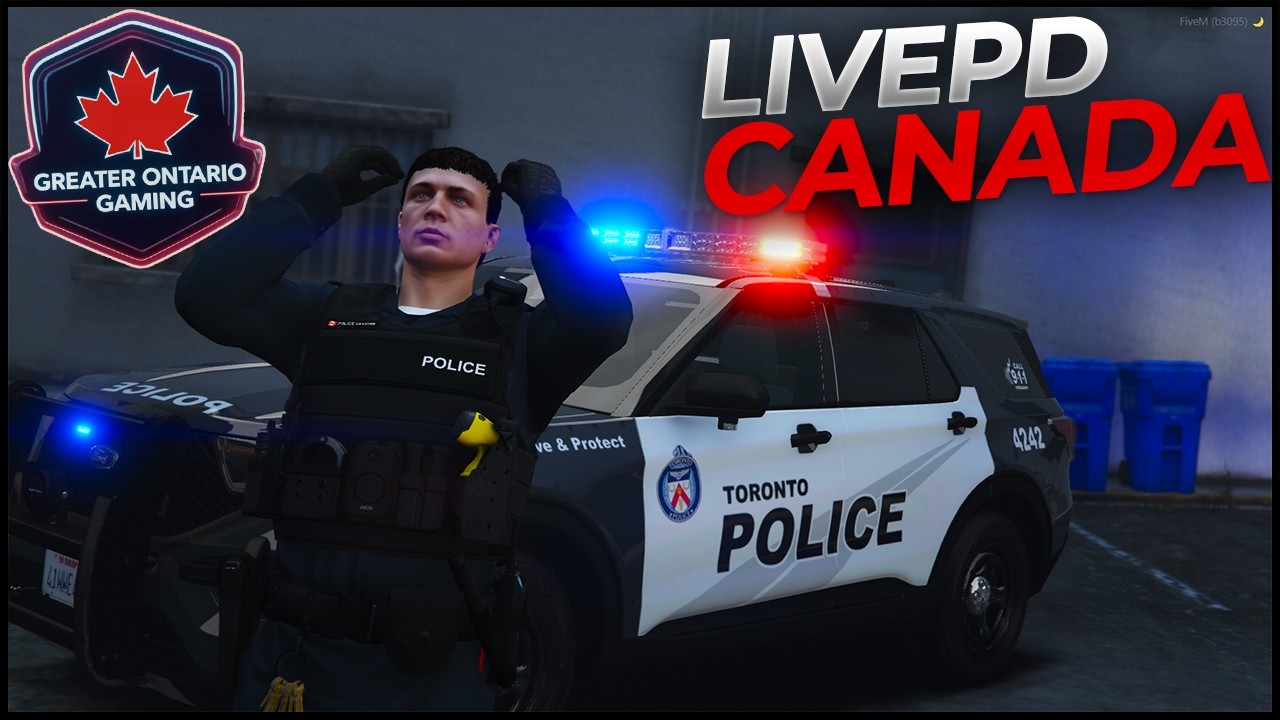 #LivePD Canada Greater Ontario Gaming: A Day In The Life Of A Toronto Police Officer In #GTA5 #Fivem