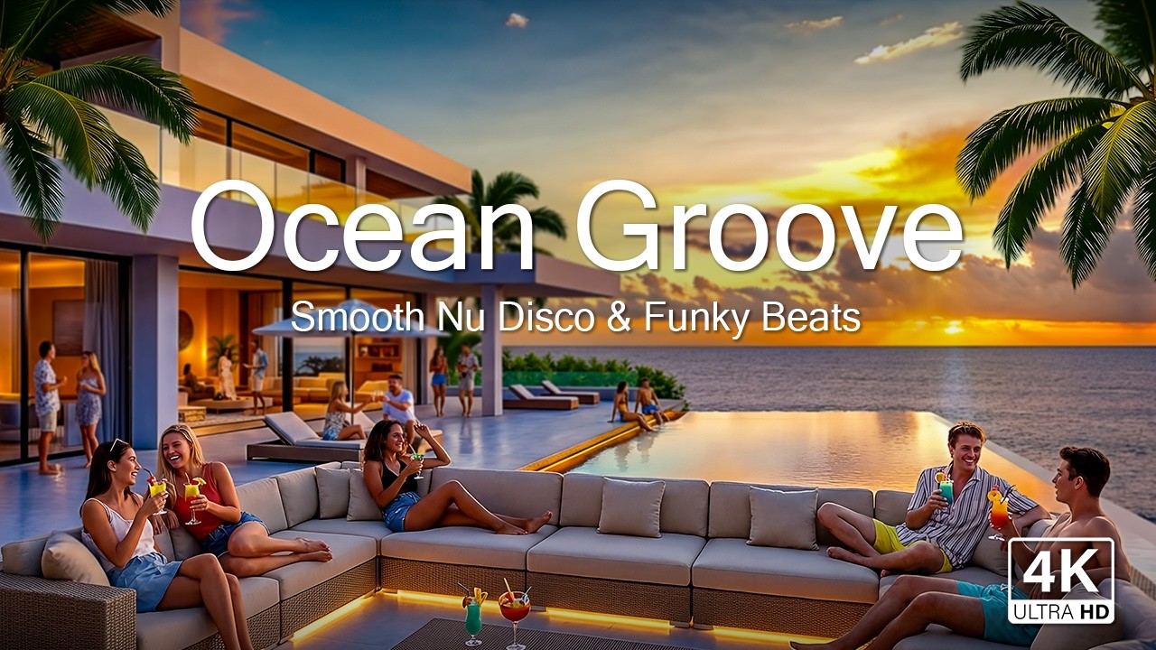 Nu Disco & Funk Lounge • Elegant Sunset Groove