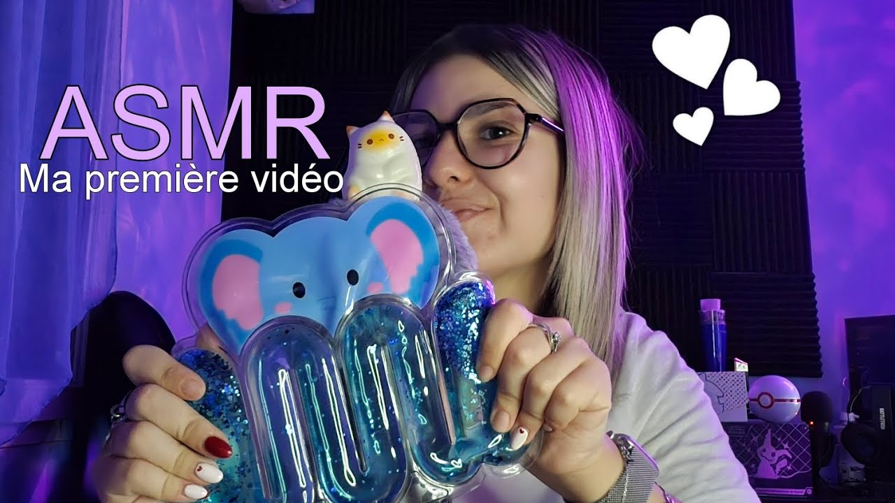MA PREMIÈRE VIDÉO ASMR !