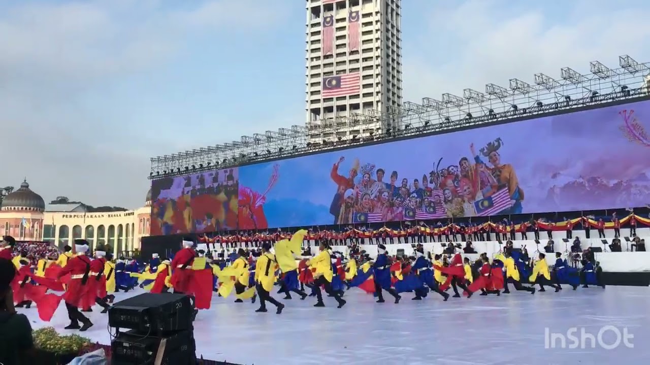 Colour Guard Performance at Merdeka Square on 31/08/22
