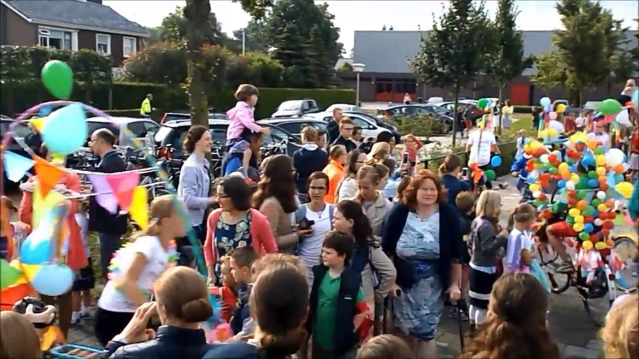 Laatste schooldag groep 8 Koning Willem-Alexanderschool 2016
