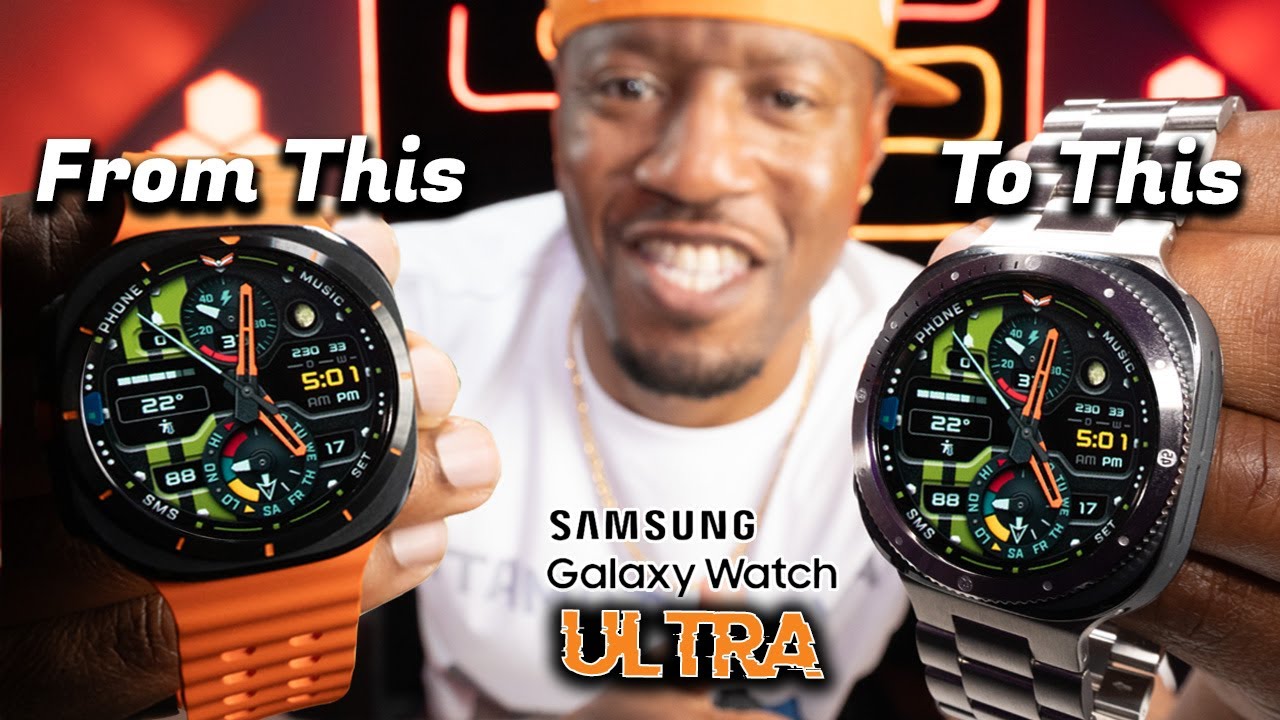 Обновите свой Galaxy Watch Ultra: лучшие ремешки и безели