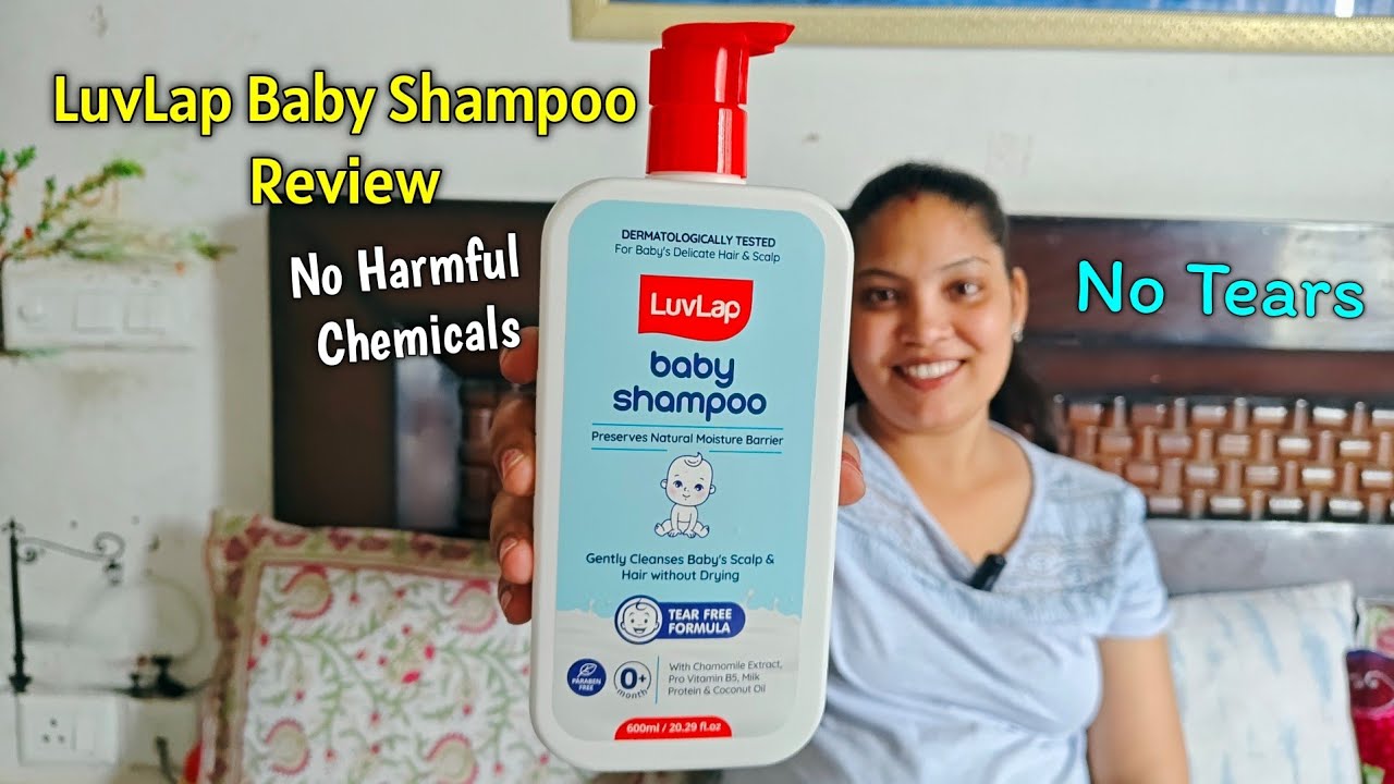 LuvLap Milky Soft Baby Shampoo Review | Gentle & Tear Free | With Milk Protein
