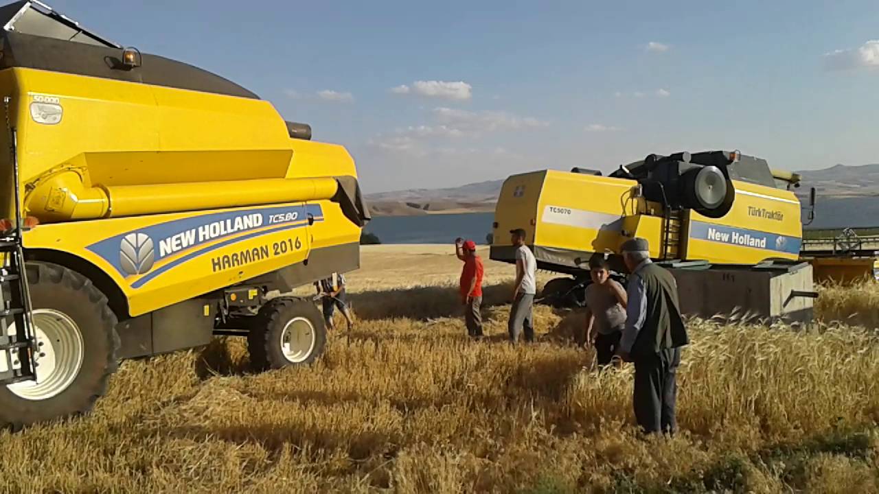 Kırşehir uzunali köyü KAZIM ağanın hasati yapılırken çöken biçere yardım ettik. I
