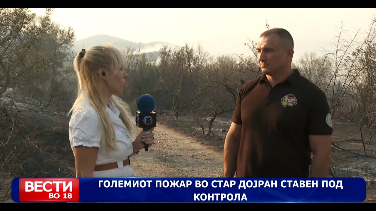 Големиот пожар во Стар Дојран ставен под контрола