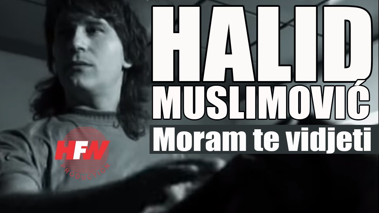 Halid Muslimovic -  Moram te vidjeti - (Official Video 1989) HD