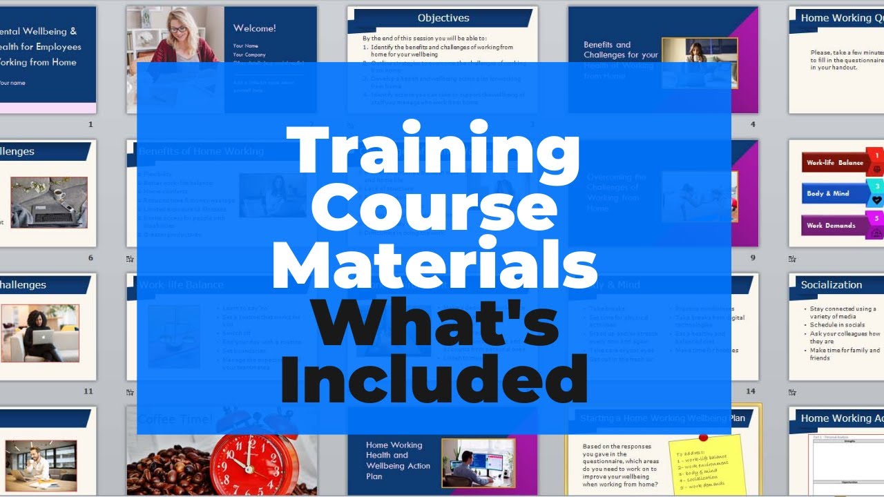 Training Course Materials for Corporate Trainers
