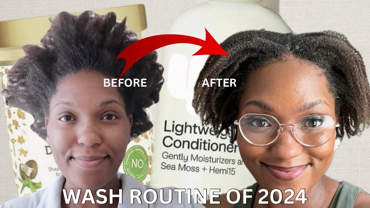Wash Routine Using Staple Products Of 2024 On Natural 4type Hair