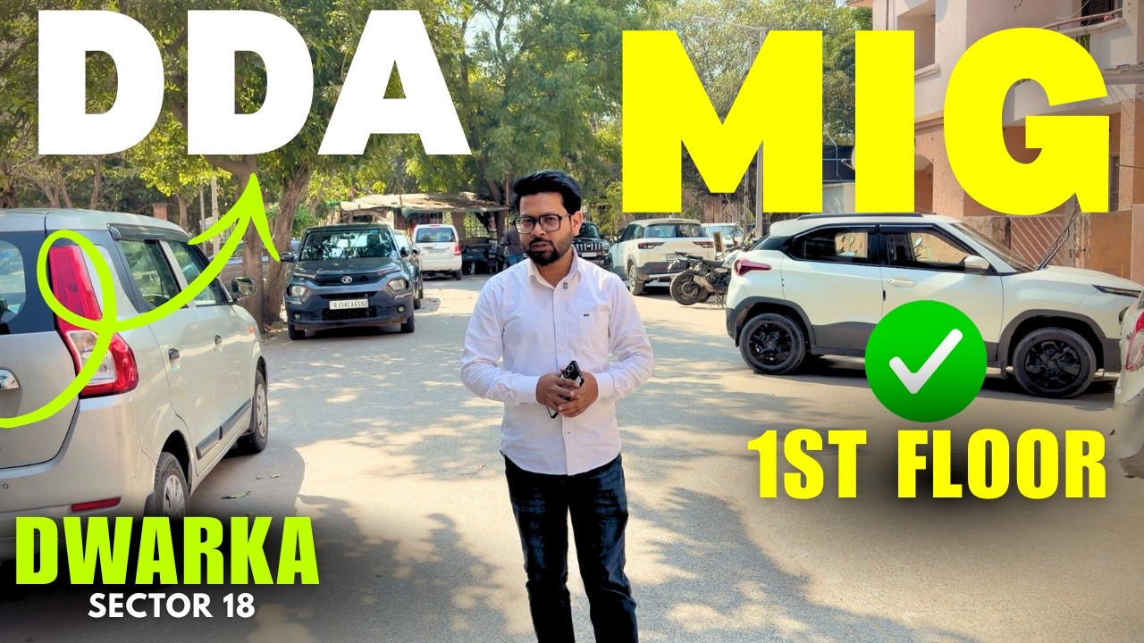 DDA MIG Flat ✅ For Sale in Dwarka, New Delhi | Pink Apartments | Dwarka Sector 18 #housetour