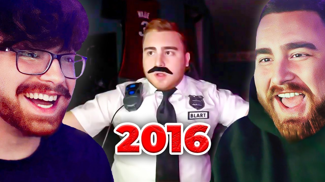 LosPollosTV And His Brother Jake React To Their Old Stream Highlights 😂
