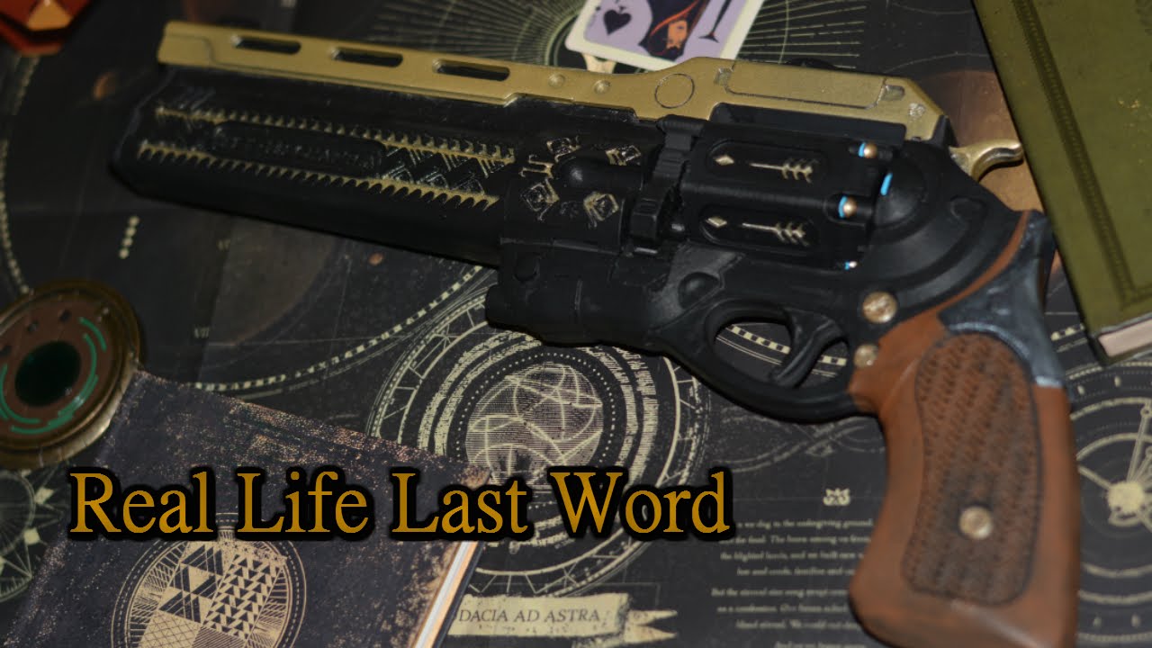 Real Life Last Word From Destiny!