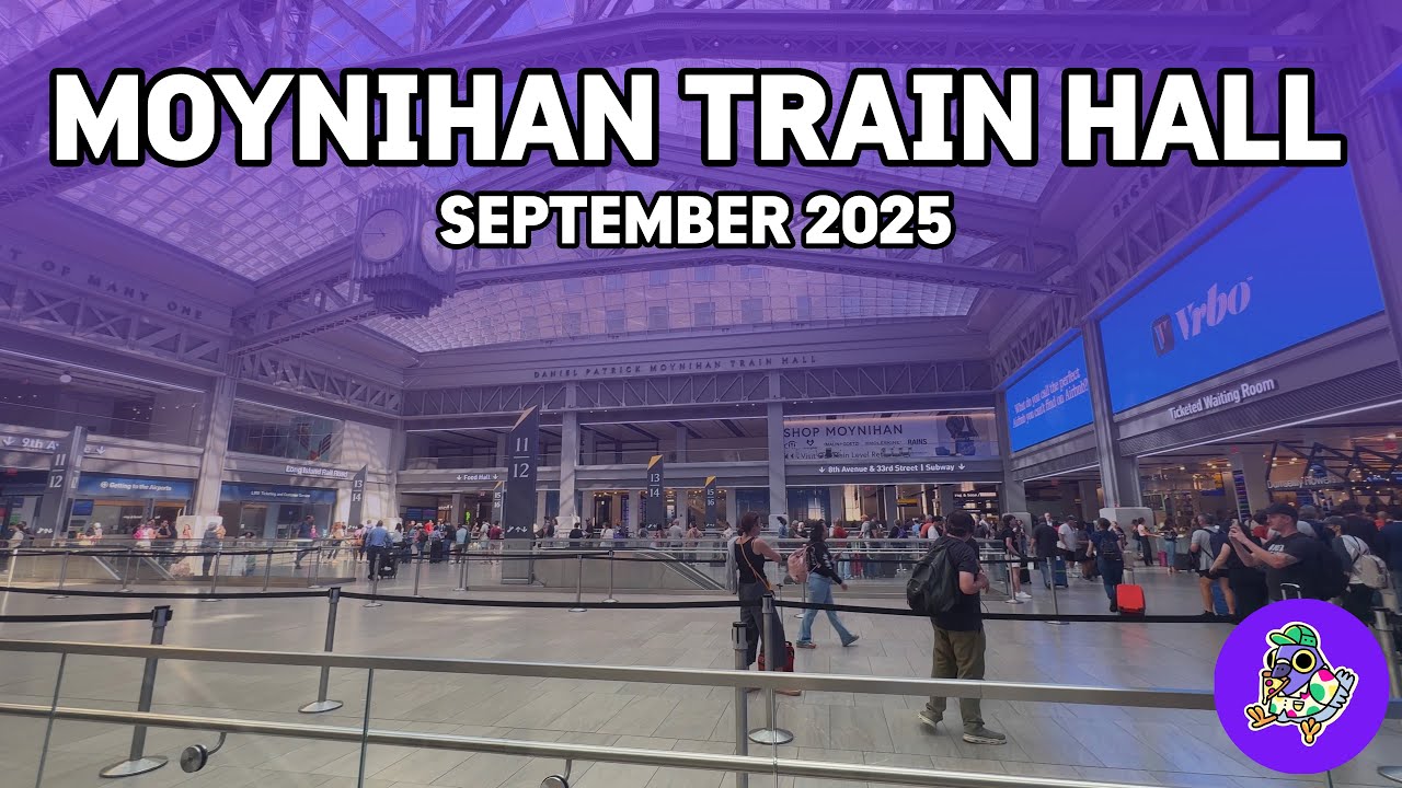 MOYNIHAN TRAIN HALL - SEPT 2025 #nyc #moynihan #walking