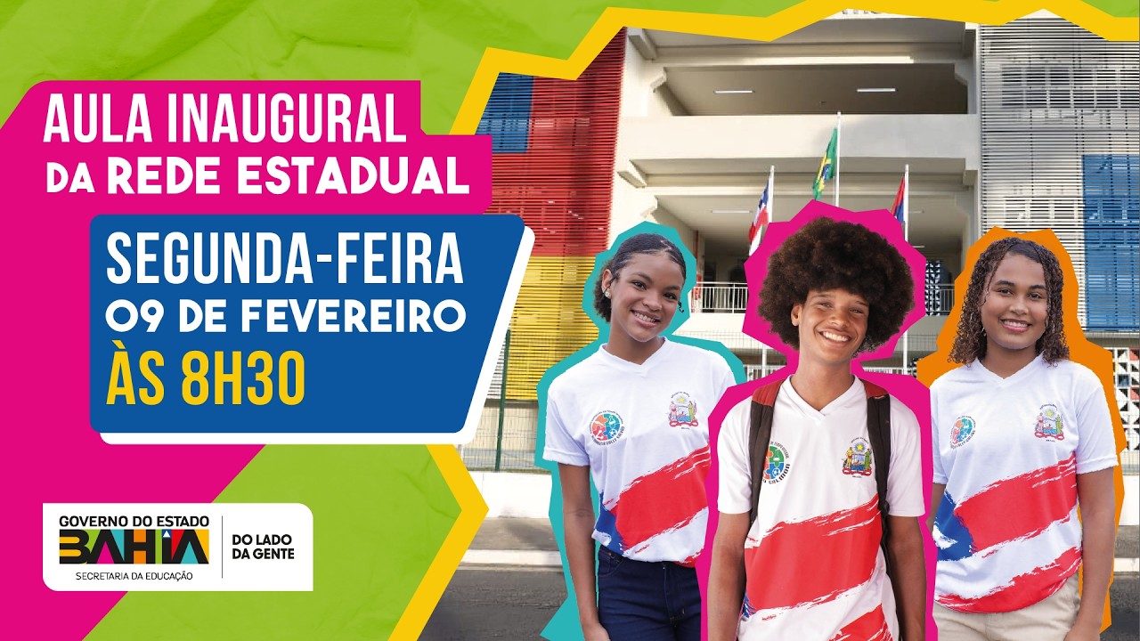 Aula Inaugural da Rede Estadual 2026