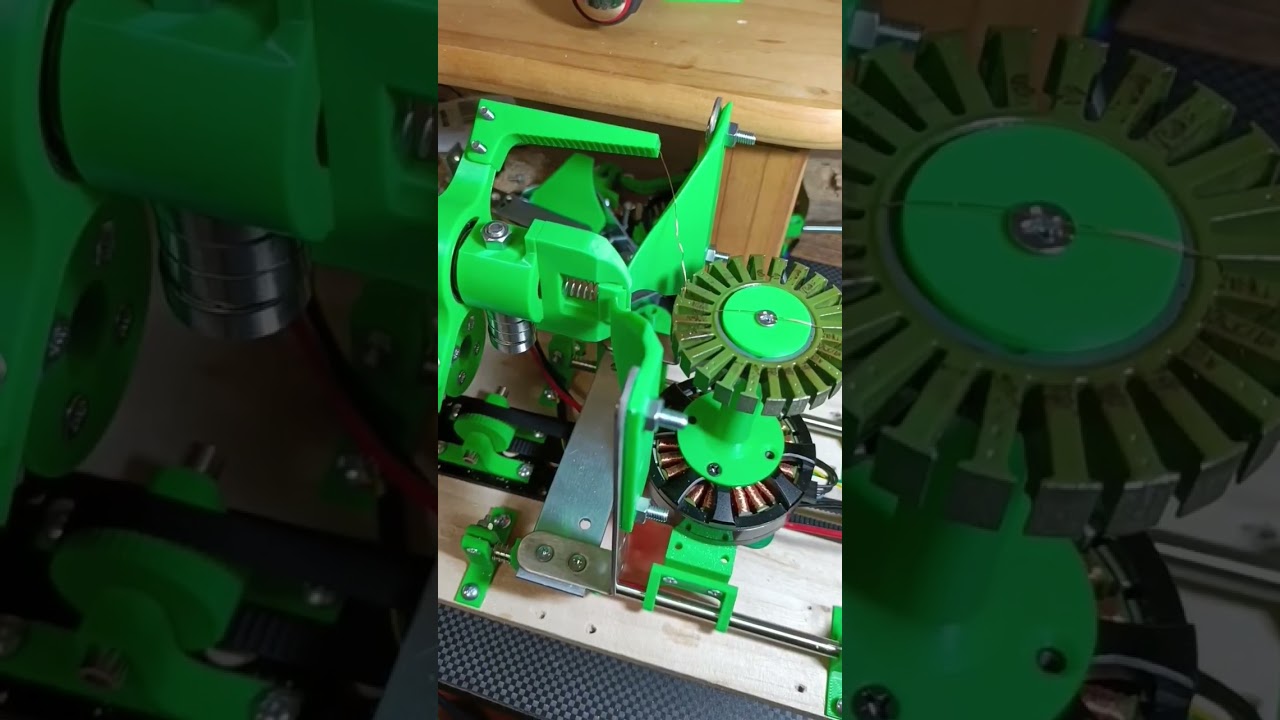 DIY BLDC motor winding machine v0.2  #3dprint