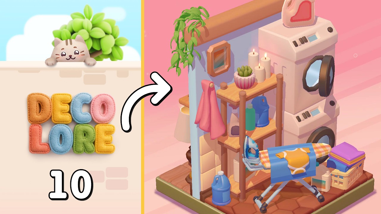 Decolore Level 10 | Complete Walkthrough & Solutions! 🎯
