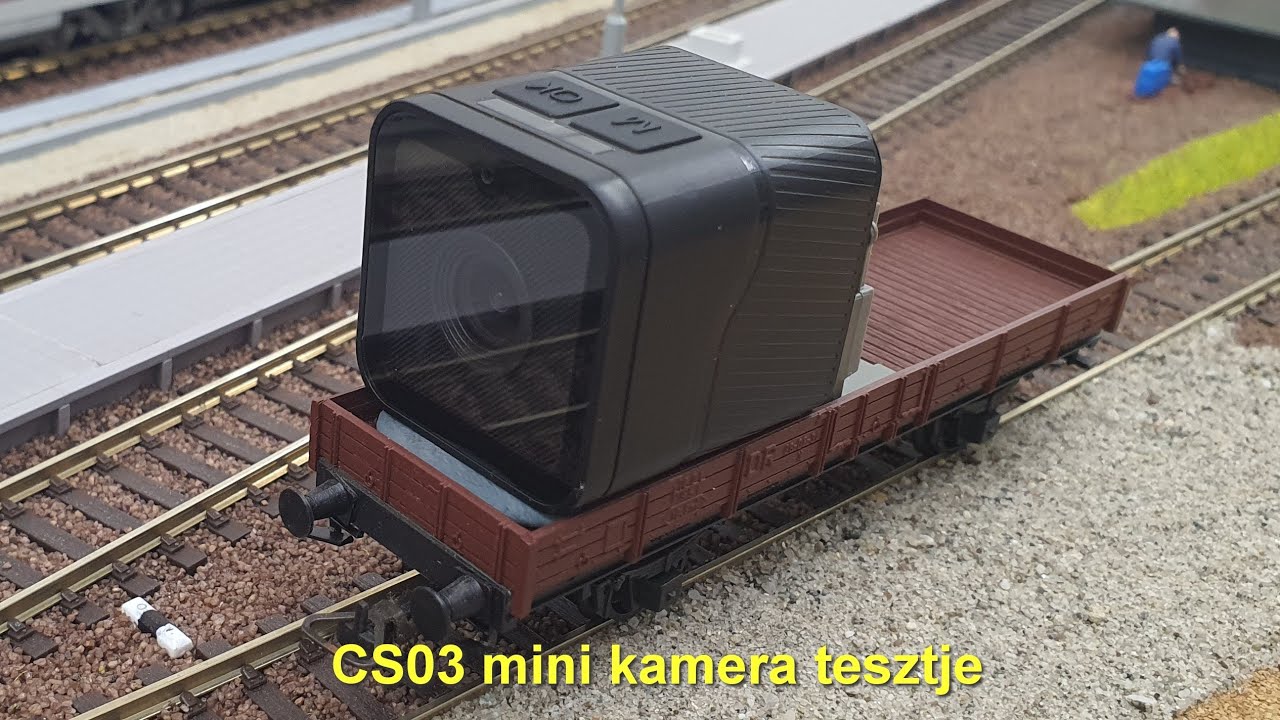 CS03 Mini Camera - tesztelve a félkész terepasztalomon!