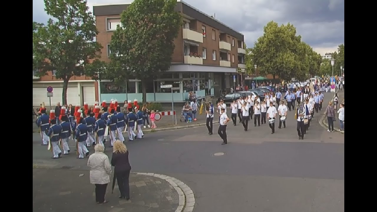 Schützenfest in Weckhoven -  Dienstagabend 14. Juni 2016