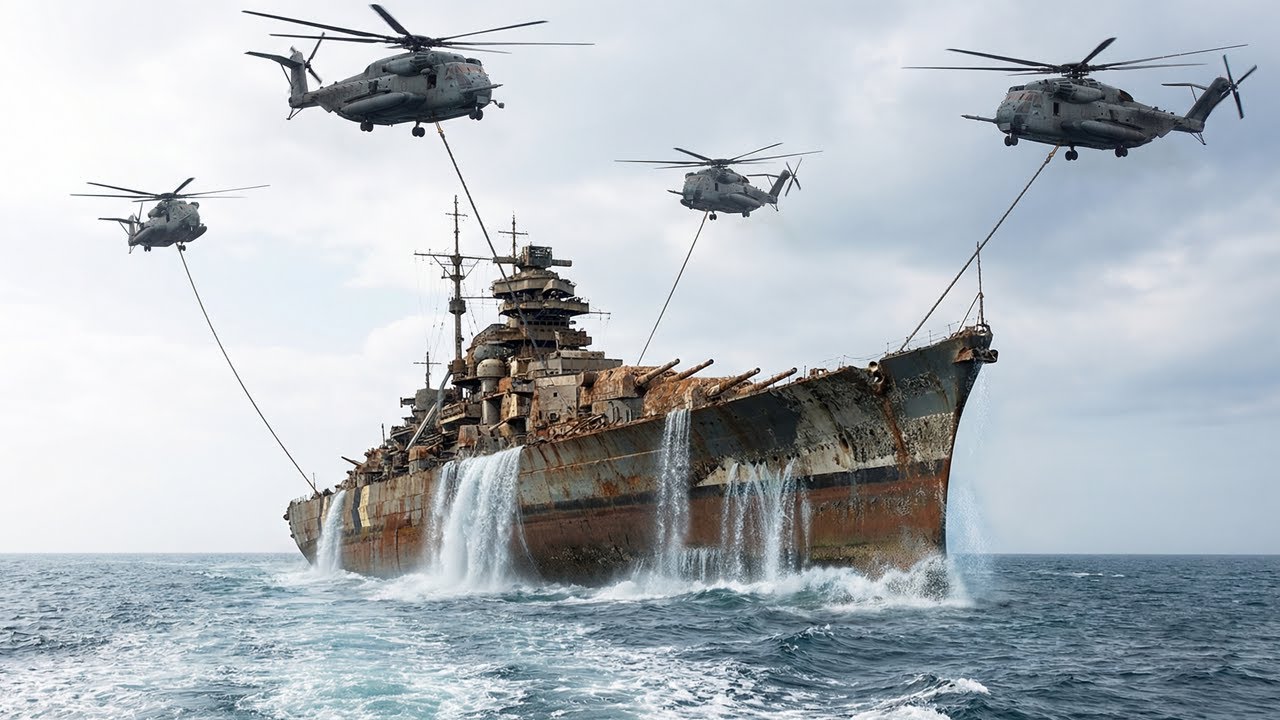 Restoring an 84-Year-Old Bismarck into a Modern High-Tech Fortress Bismarck Modernization Salvage