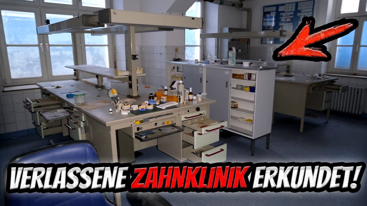 Verlassene ZAHNKLINIK erkundet! ZAHNARZT lässt ALLES zurück | Lost Places