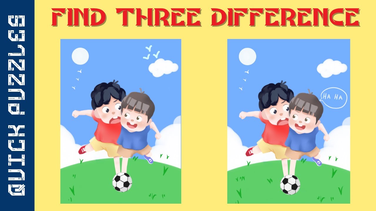 Find Three Difference | Part 15 | Spot The Difference | Quick Puzzles