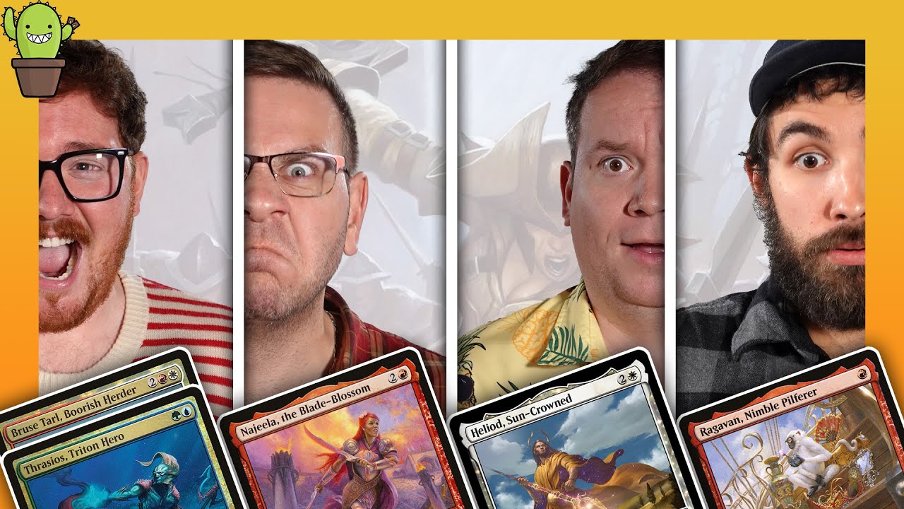 Serge and Wheeler from @LRRMTG try cEDH | Thrasios/Bruse VS Najeela VS Heliod VS Ragavan