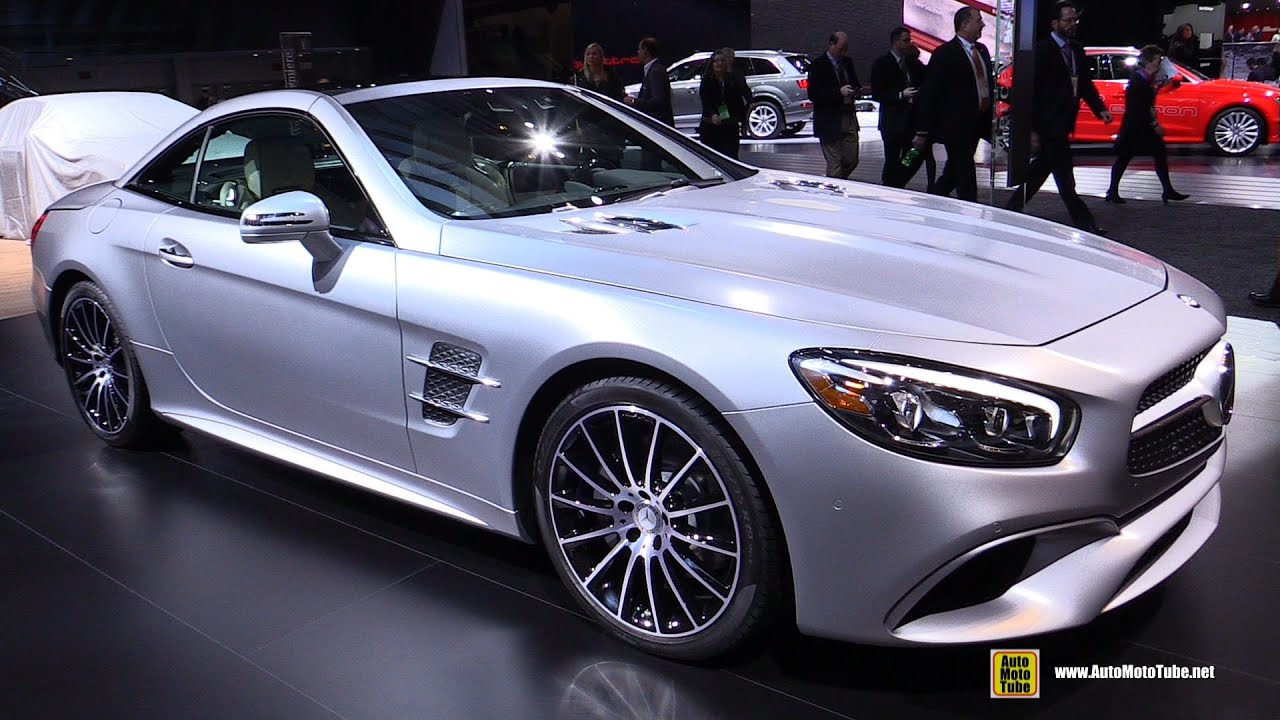 2017 Mercedes SL Class SL550- Exterior and Interior Walkaround - 2016 Detroit Auto Show