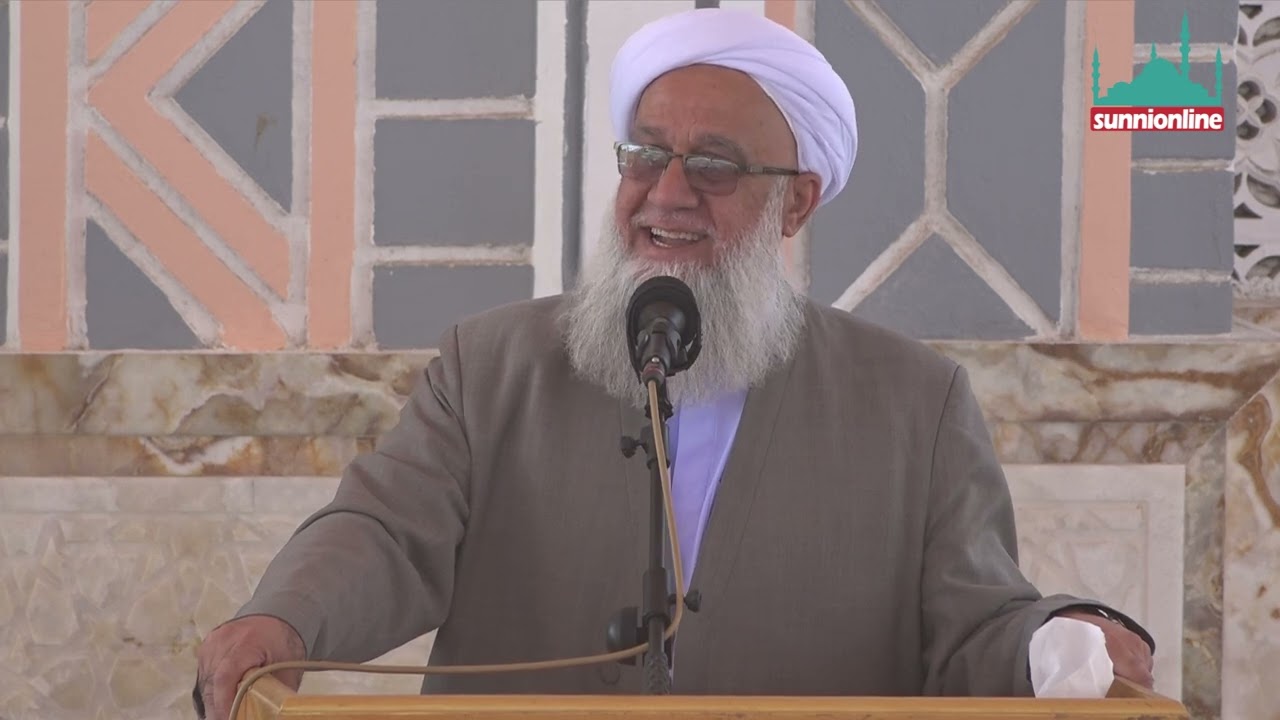 سخنرانی مولانا عبدالله ریگی در مراسم نماز جمعه زاهدان- 18 مهر 1404