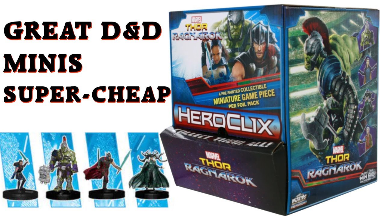 SuperCheap Heroclix For Dnd & 40K 30 Cents per Mini!
