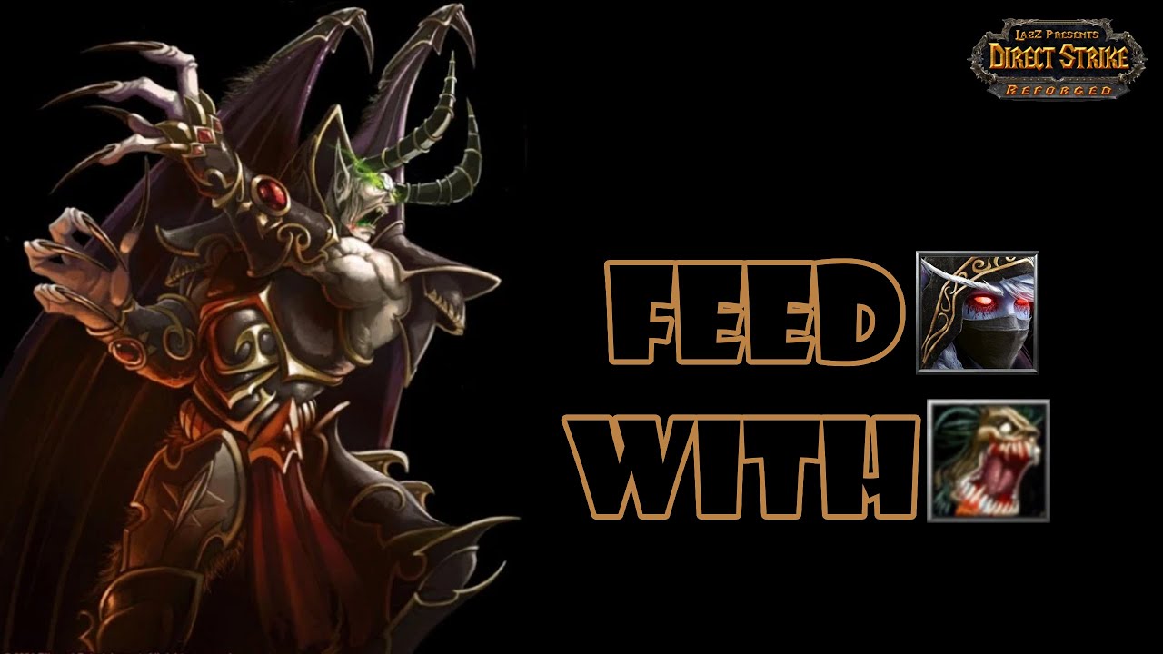 Dark Ranger Likes To Eat Ghouls, Let's Feed Her More Ghouls  - Direct Strike WC3