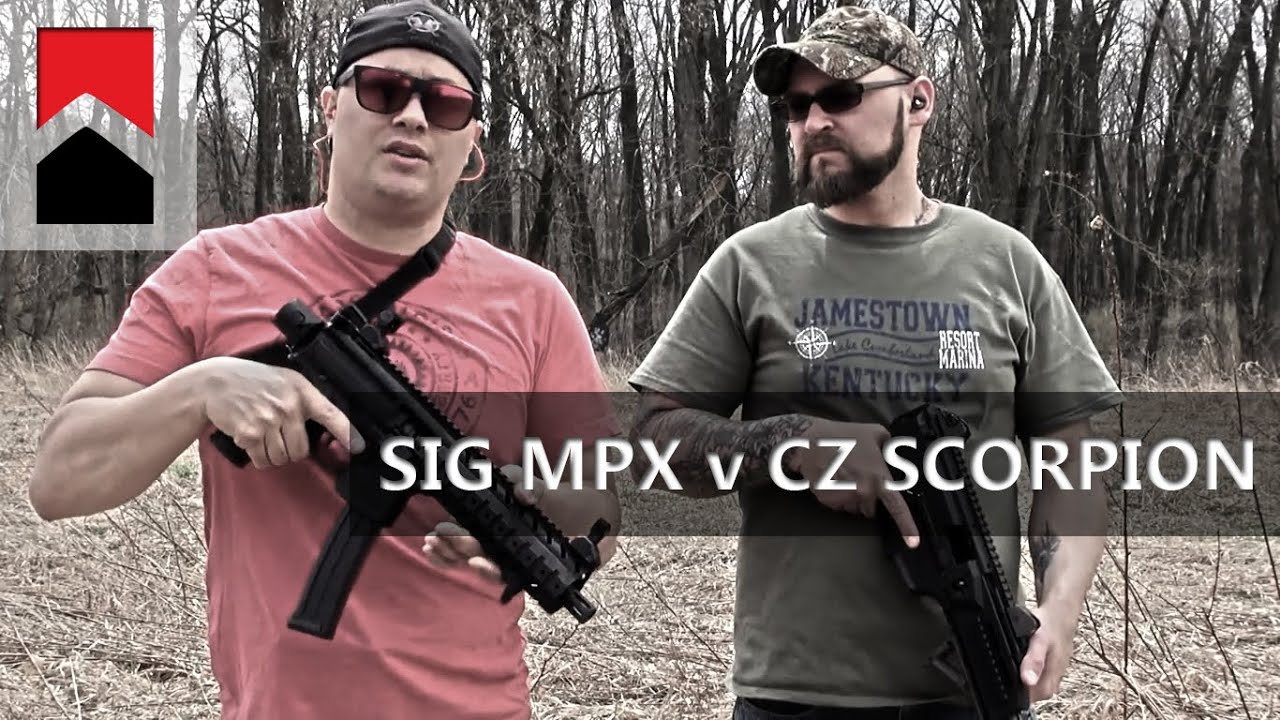 Sig MPX vs. CZ Scorpion