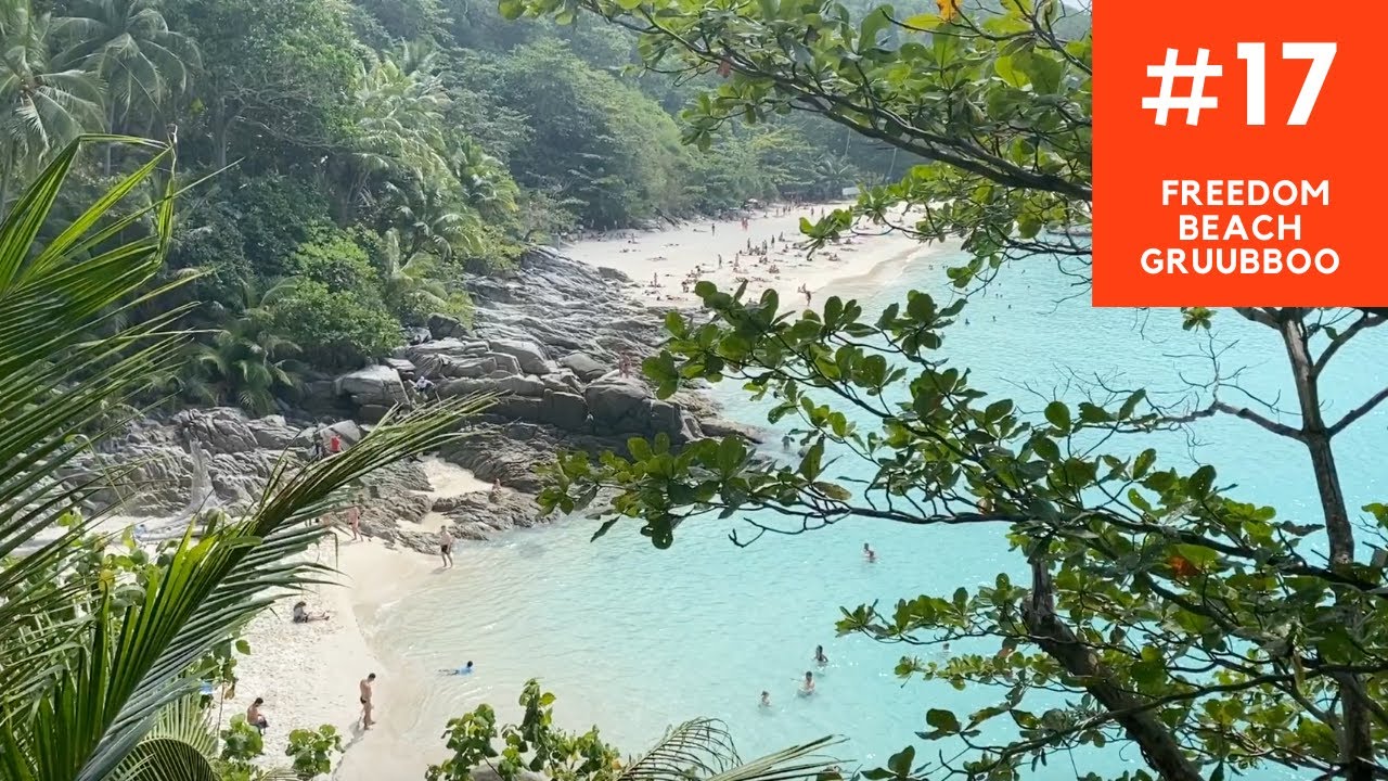 Tajlandia Najlepsza Plaża Freedom Beach Phuket