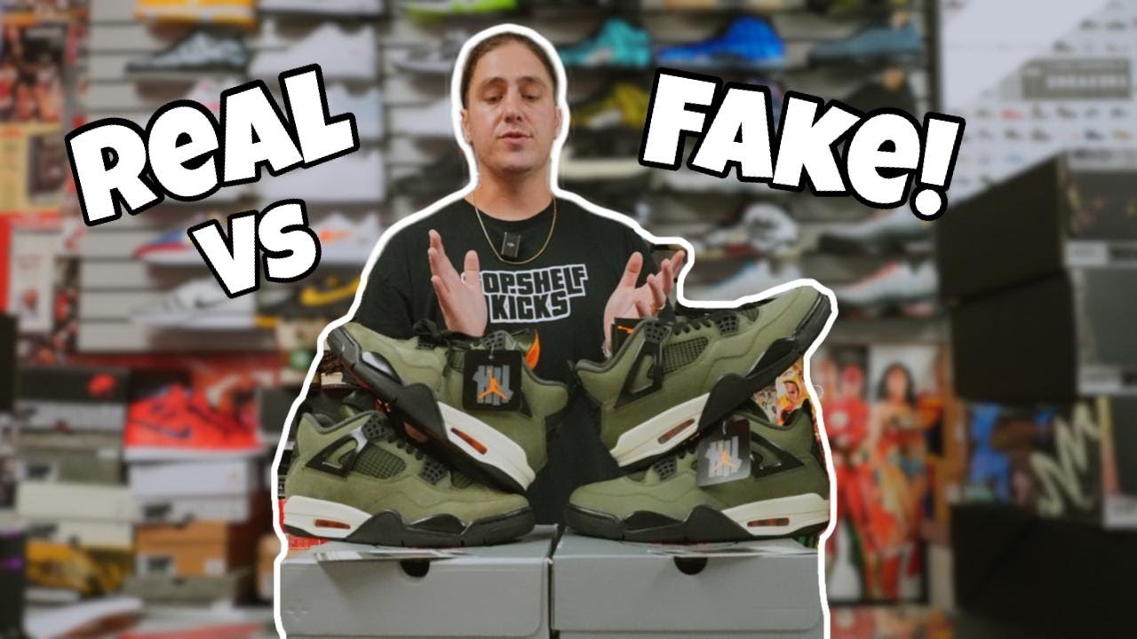 НАСТОЯЩИЕ VS ПОДДЕЛЬНЫЕ AIR JORDAN 4 НЕПОБЕДИМЫЕ 2025!