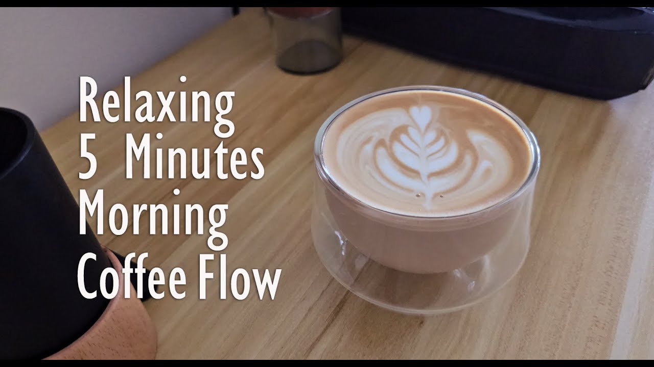 Relaxing Morning Coffee Routine | 5 MINUTES COFFEE FLOW| Breville Dual Boiler & DF64v