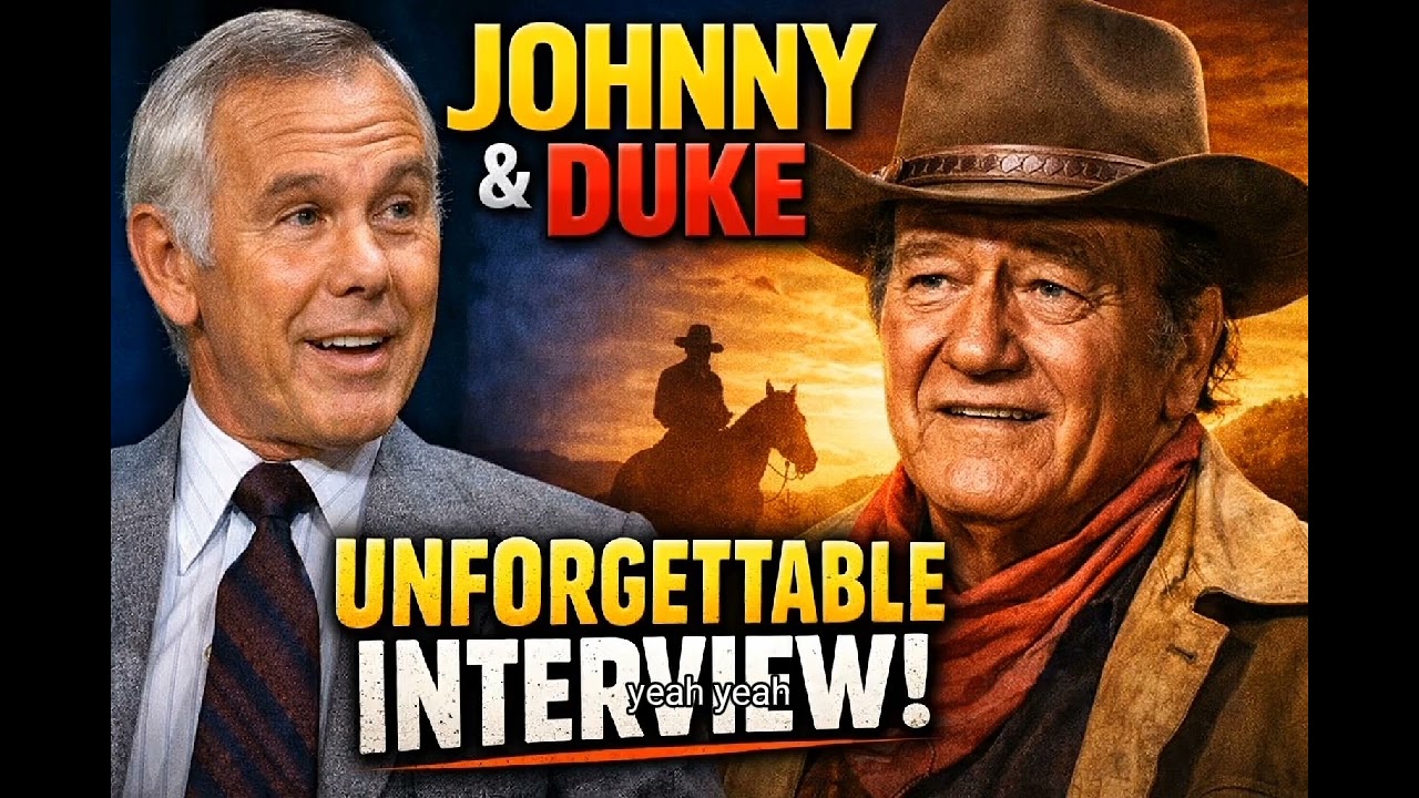 Johnny Carson’s Unexpected Moment with John Wayne That Left Everyone Silent