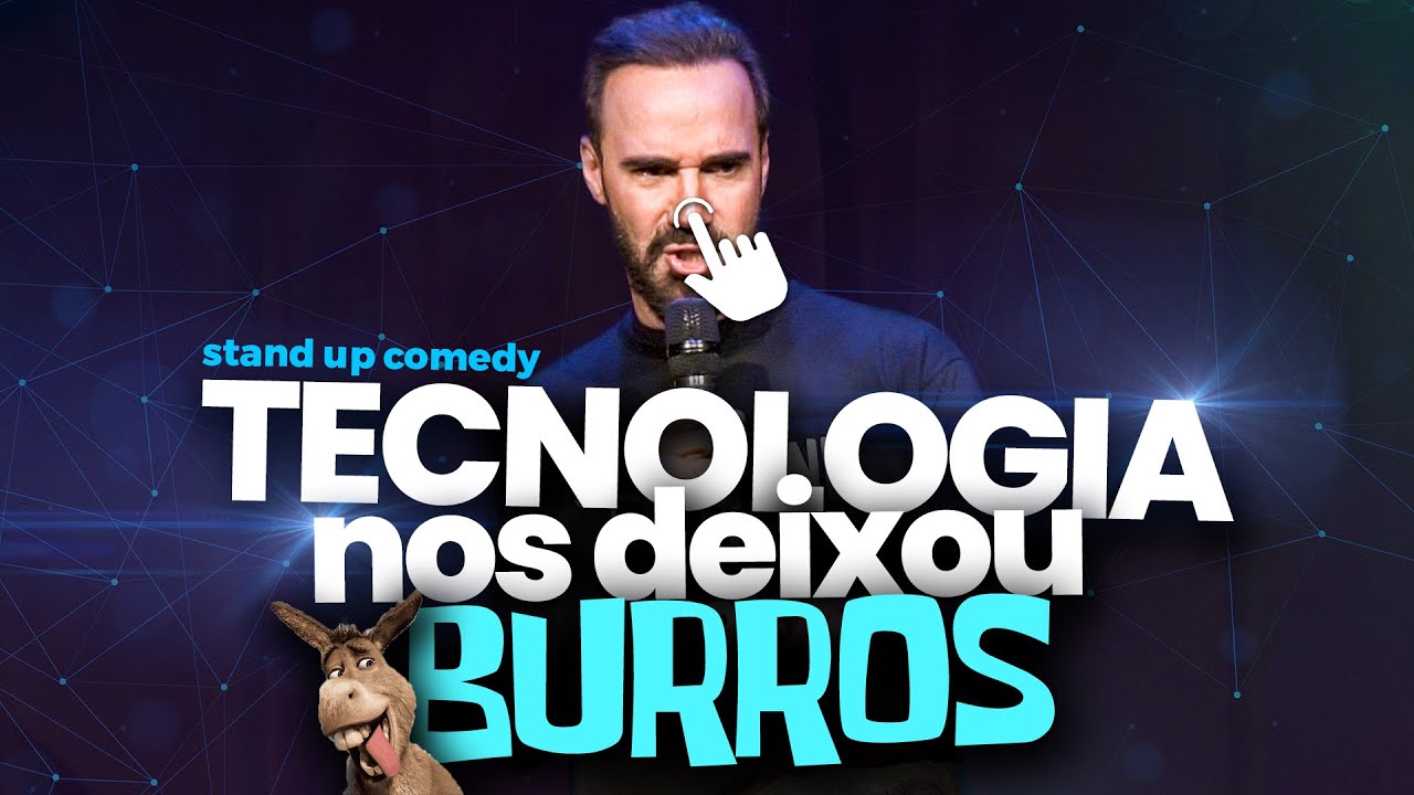 A TECNOLOGIA NOS DEIXOU BURROS | ALEXA X SIRI | COMÉDIA STAND UP - DIOGO PORTUGAL