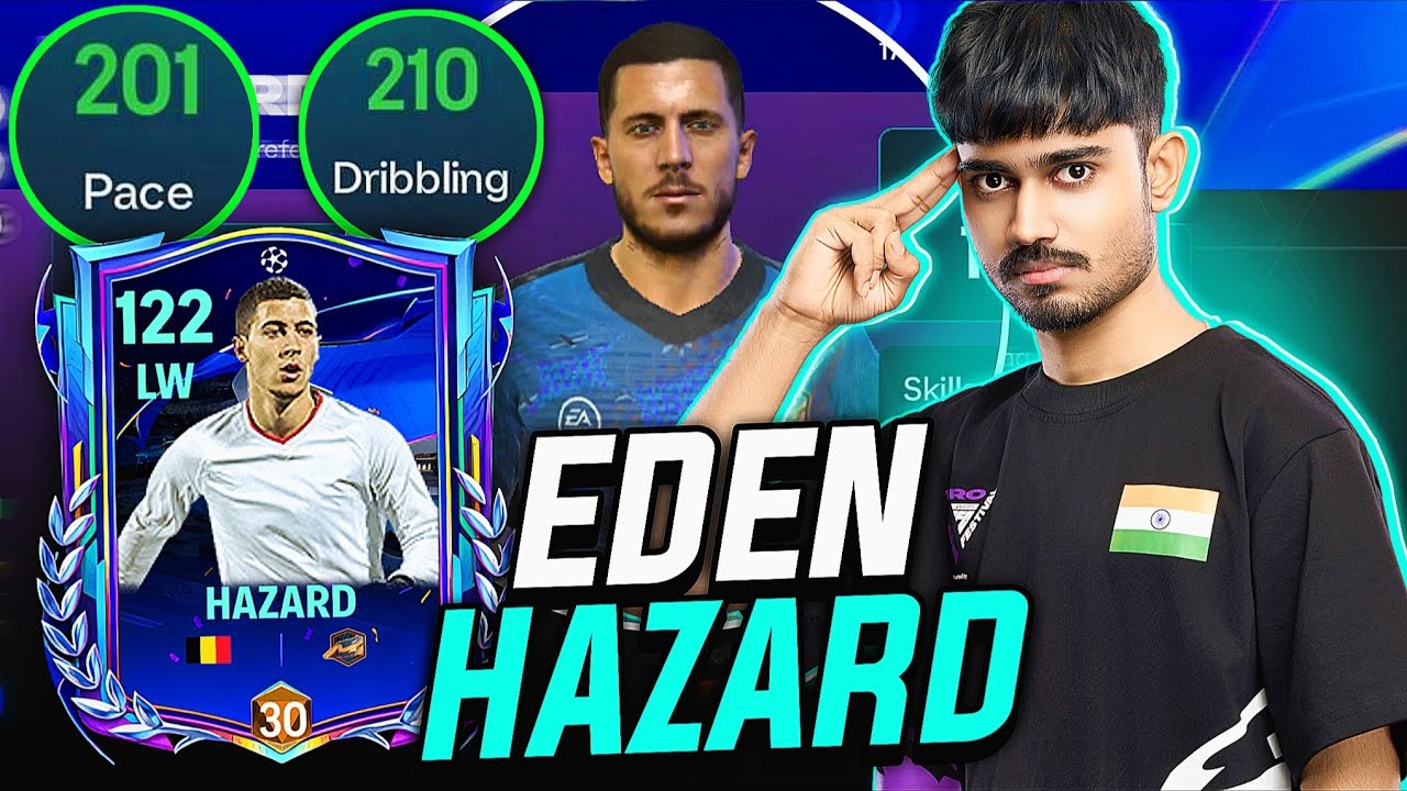 I Tried 117 OVR Hazard in Fc Mobile - He's The Best!