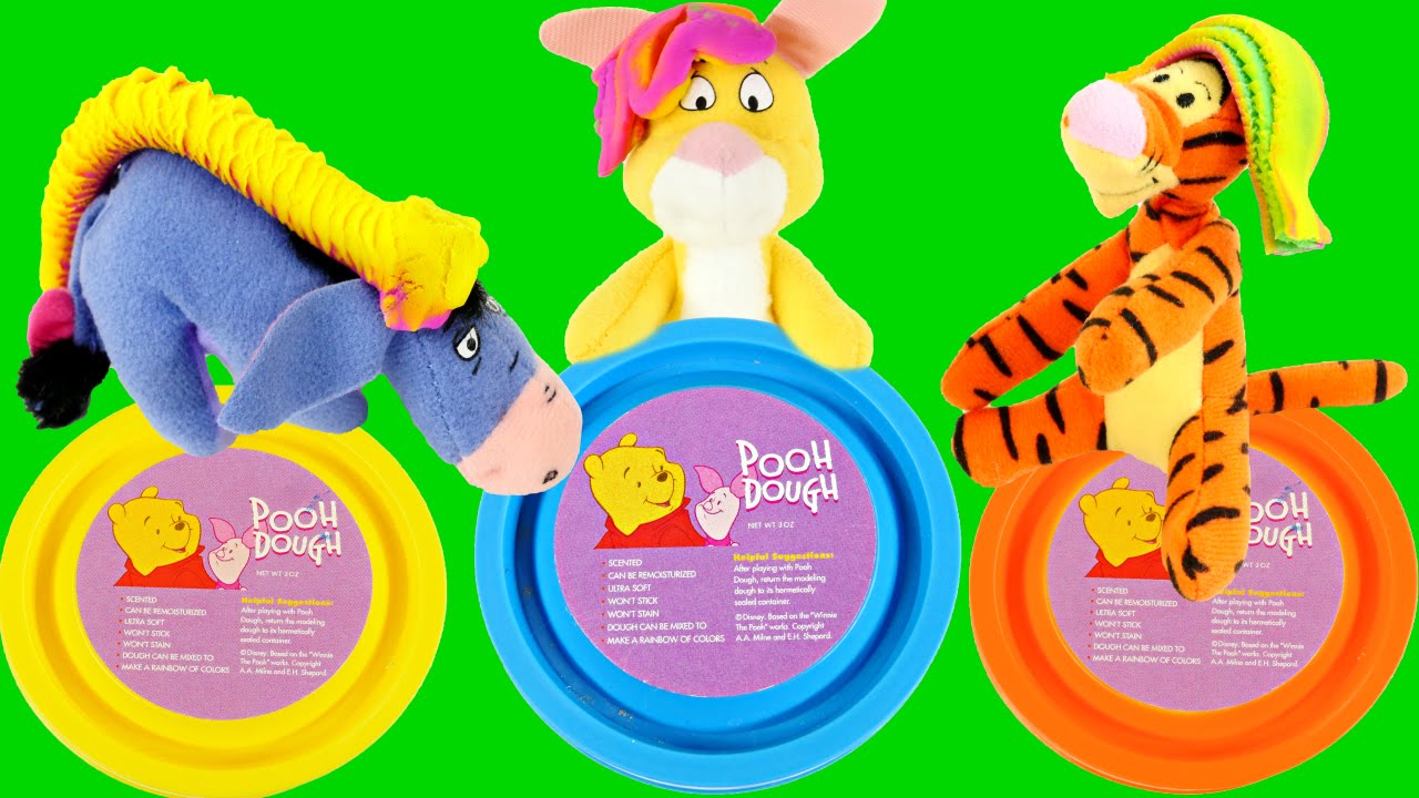 Winnie The Pooh Dough Disney Store Play Doh Toys Juego Divertido Con Plastilina DCTC Pâte à Modeler