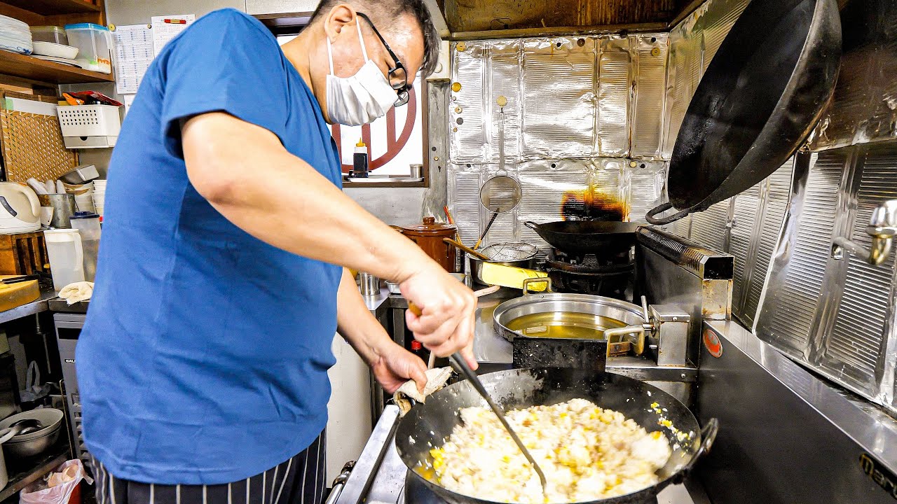 【京都市右京区】常連が殺到する老舗町中華の自家製中華そば丨Amazing Wok Skills in Japan