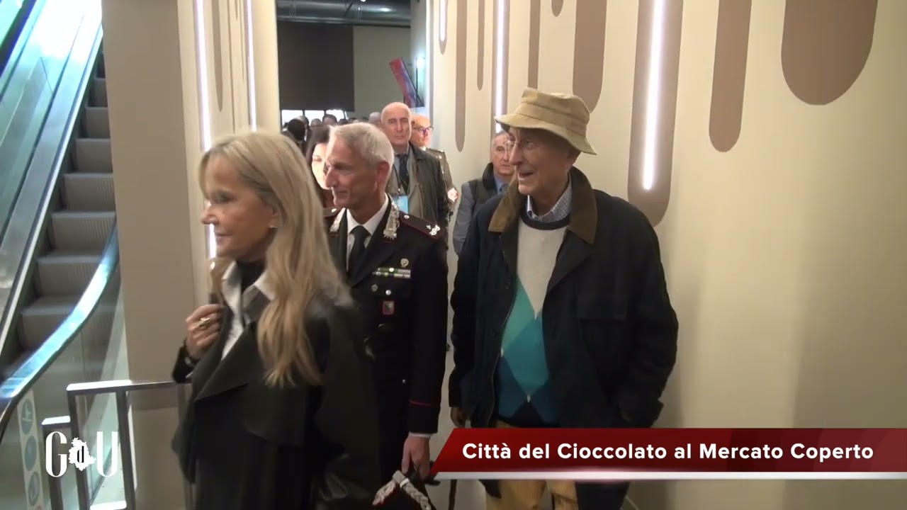 inaugurata la Città del Cioccolato al Mercato Coperto