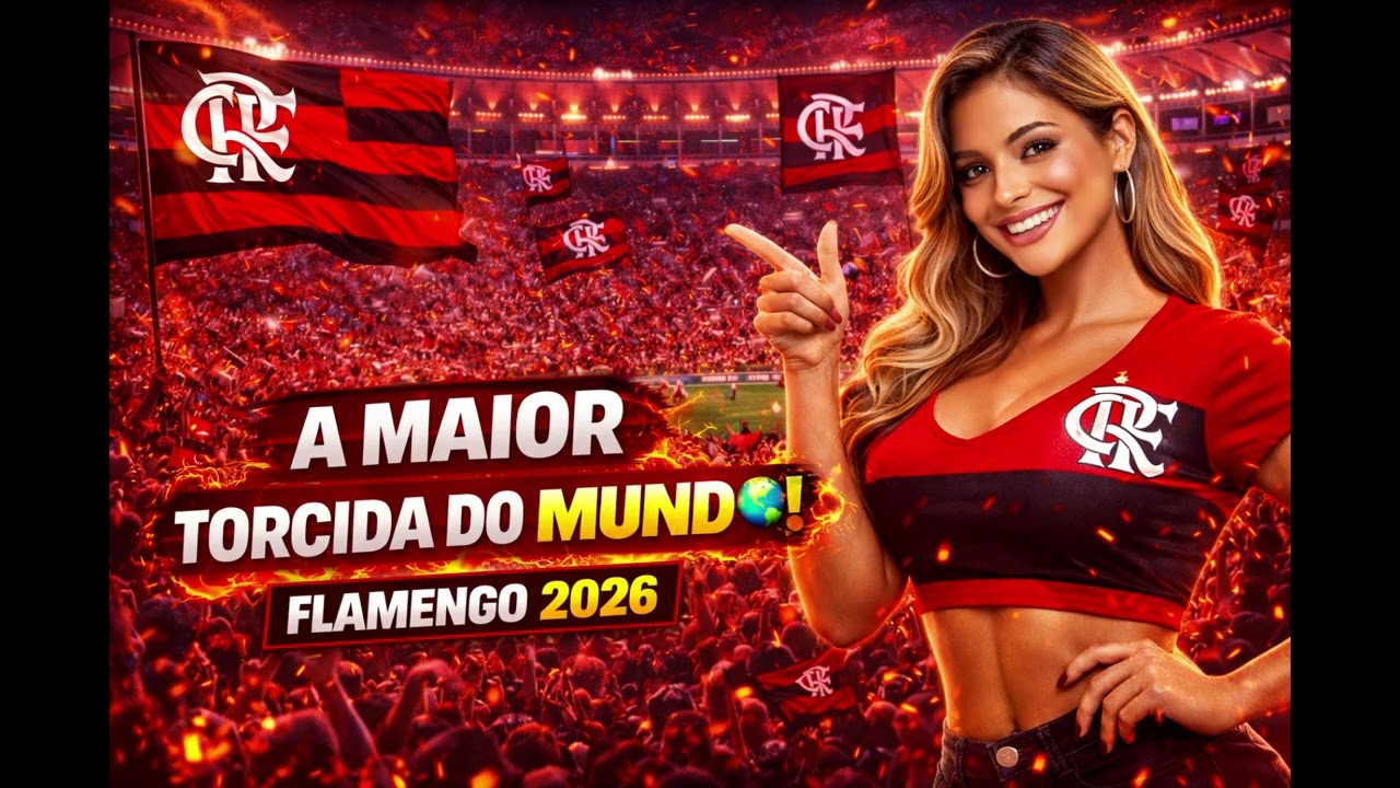 A MAIOR TORCIDA DO MUNDO | FUNK DO FLAMENGO 2026 🔥 🔴⚫