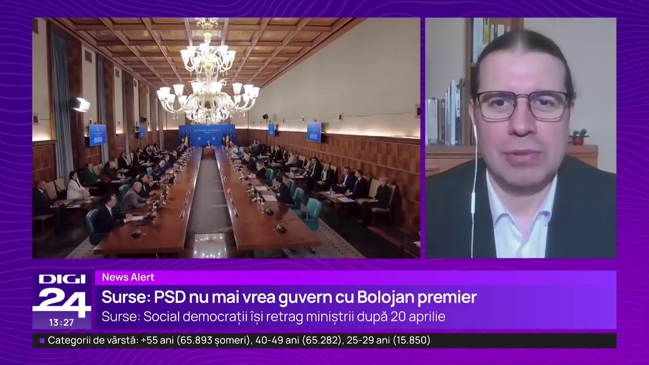 🟣 Știrile Digi24  de la ora 13  &ndash; 30 martie 2026
