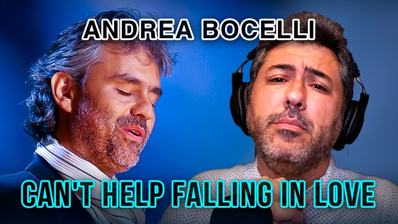 ANDREA BOCELLI | CAN´T HELP FALLING IN LOVE | Vocal coach REACTION & ANÁLISE | Rafa Barreiros