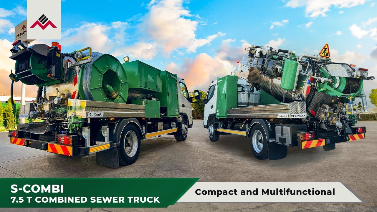 Efemmak S - Combi 7.5 T Combined Sewer Cleaning Vehicle