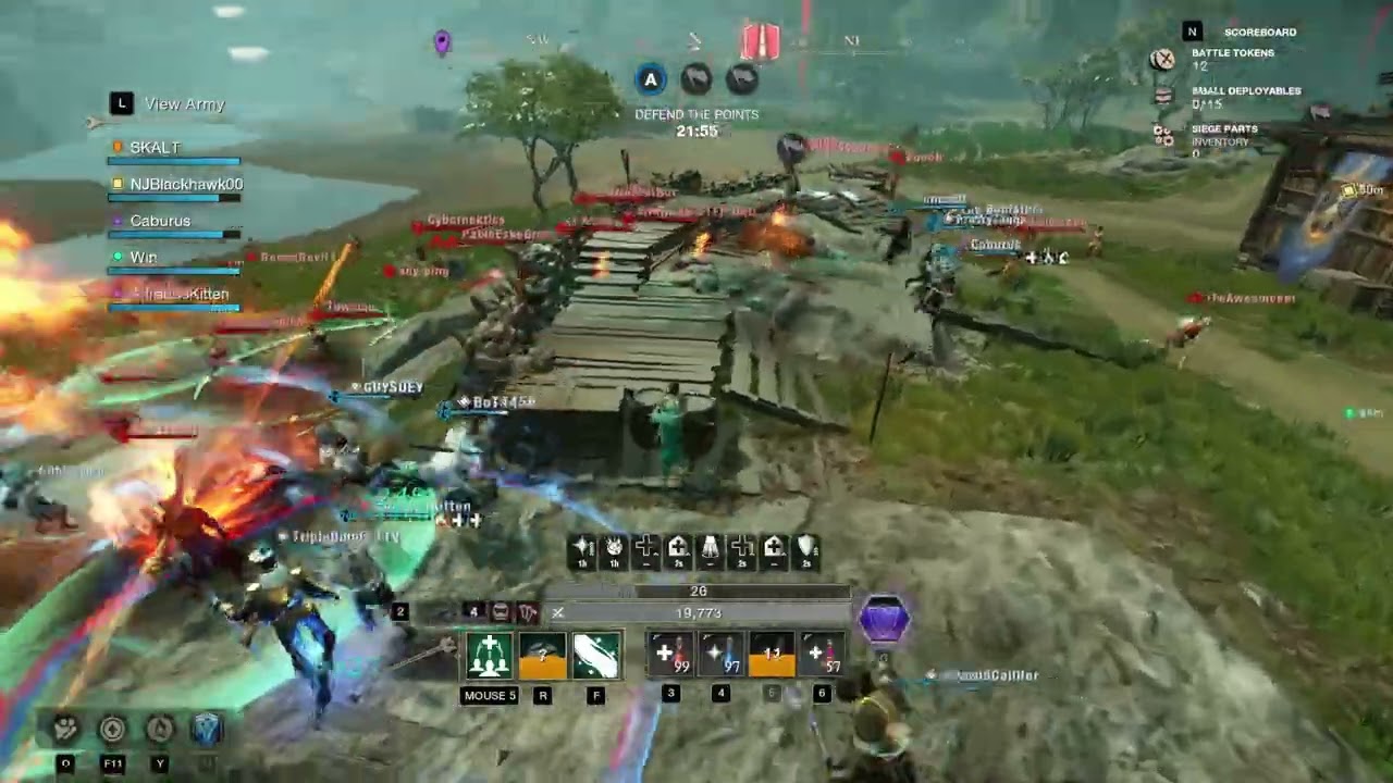 Ayooo vs. Swamp Cartel MD Defense War (G10 Healer POV)